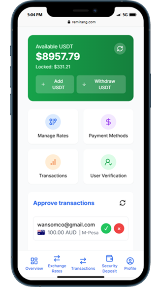 RemiRang Mobile App