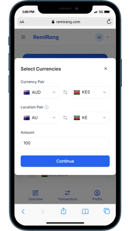 RemiRang Mobile App